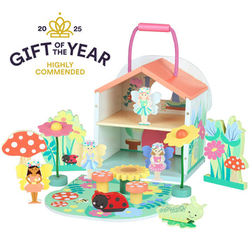 Wooden Fairy House Play Set - Magical Toy – Orange Tree Toys
