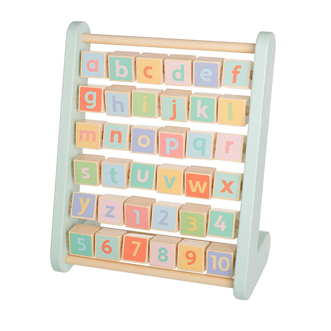 Farm Animal Wooden Alphabet Abacus - Orange Tree Toys