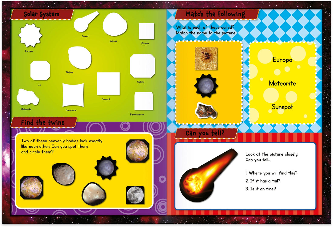 My Book Of 100 Stickers - Space Activity Book