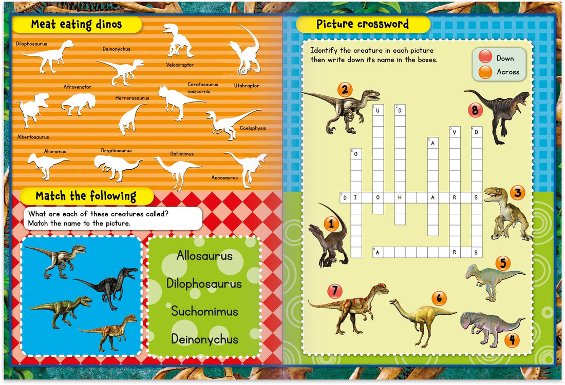 My Book of 100 Stickers – Dinosaurs Activity Book