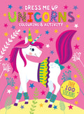 unicorn sticker colouring book for kids age 3 to 6
