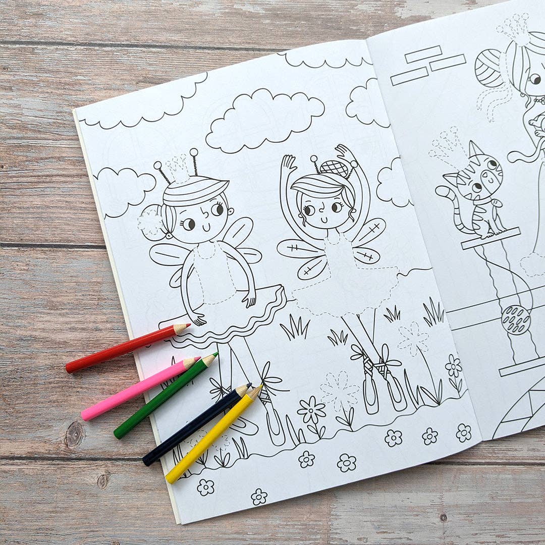 Easter gift alternative colouring book for children
