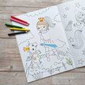 dress me up princess colouring and sticker activity book