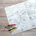 kids sports colouring and sticker activity book