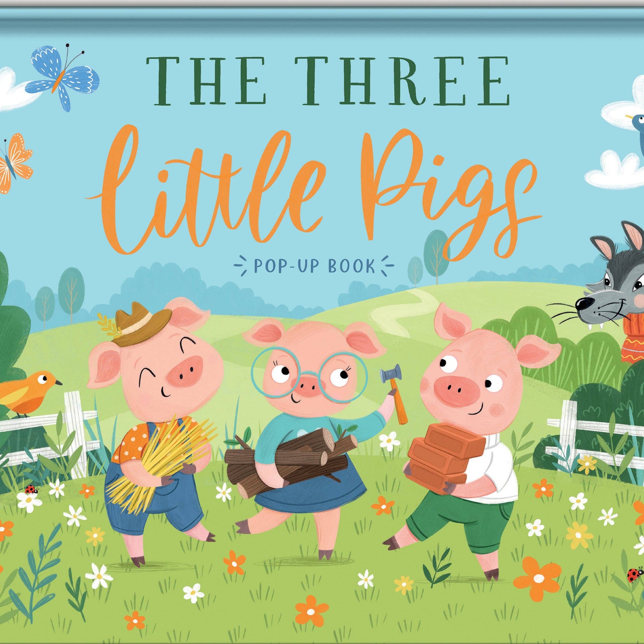 Three Little Pigs - Children’s Fairy Tale Pop-Up Book