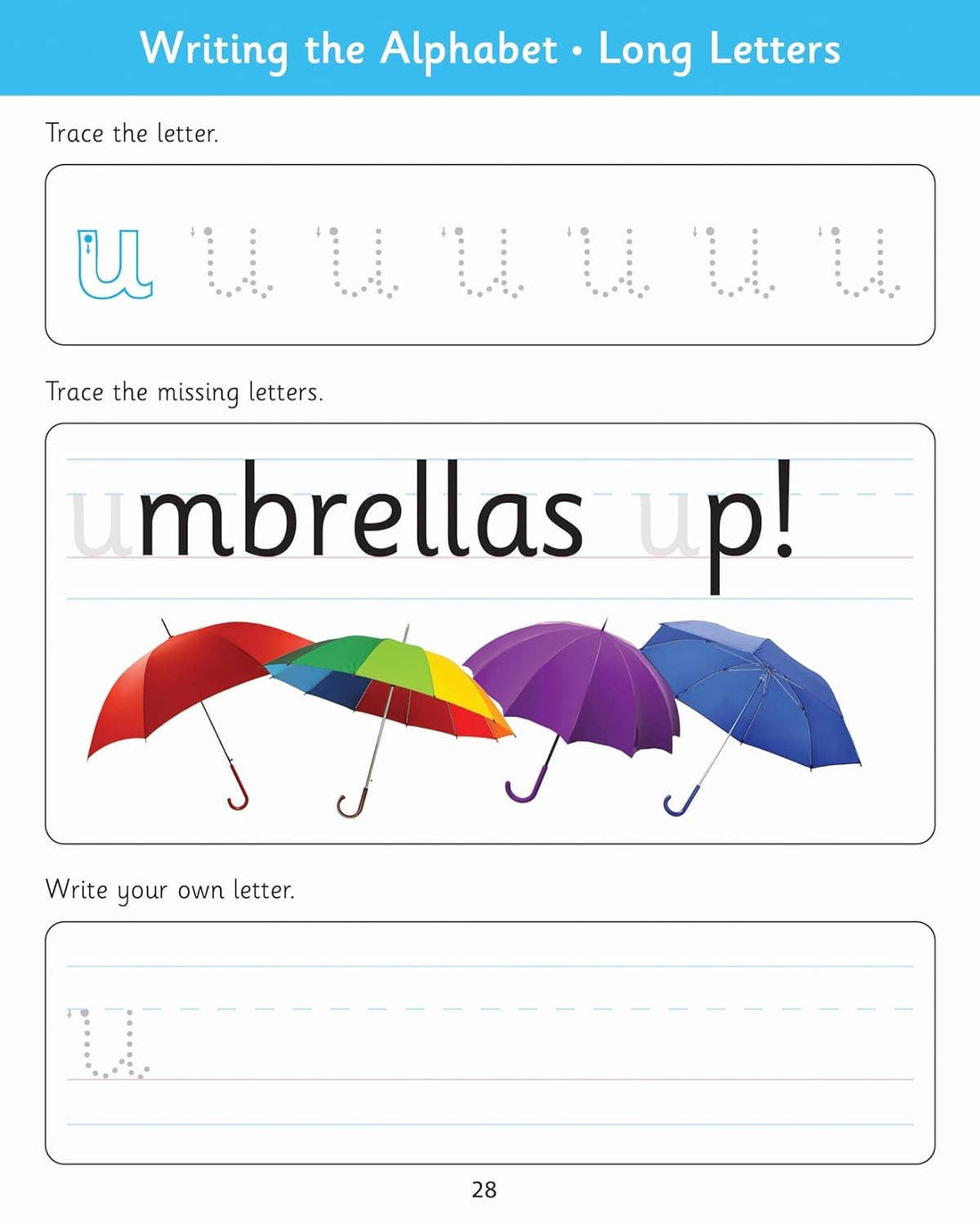Pen control and handwriting workbook for ages 4-5 with colorful design and text.