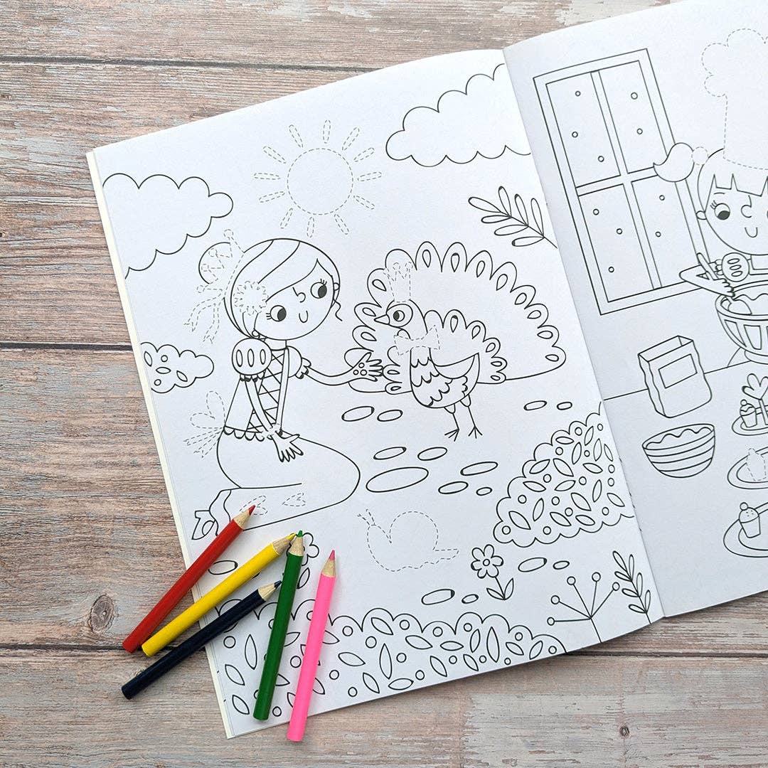 easter gift alternative colouring book for children