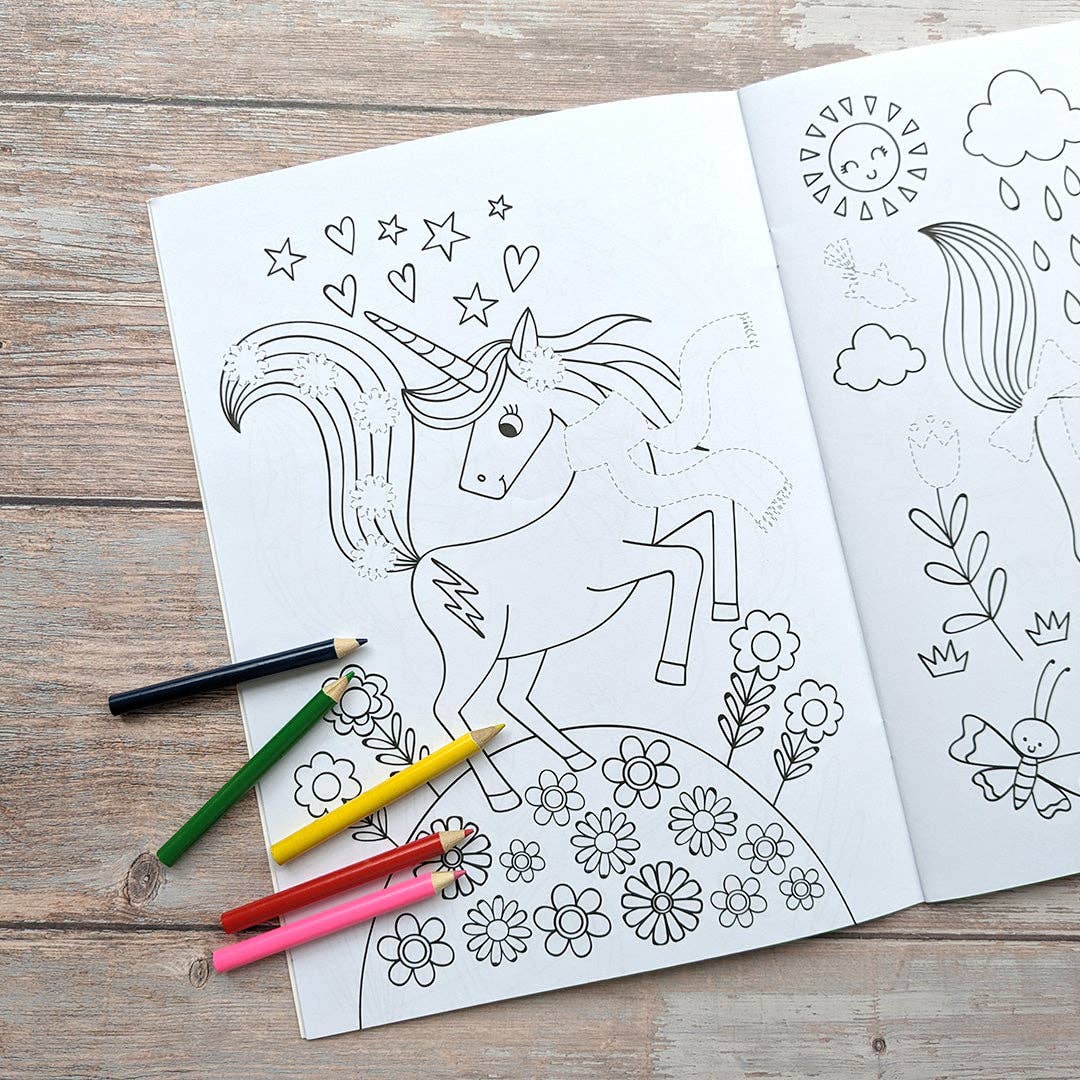 Easter gift alternative colouring book for children