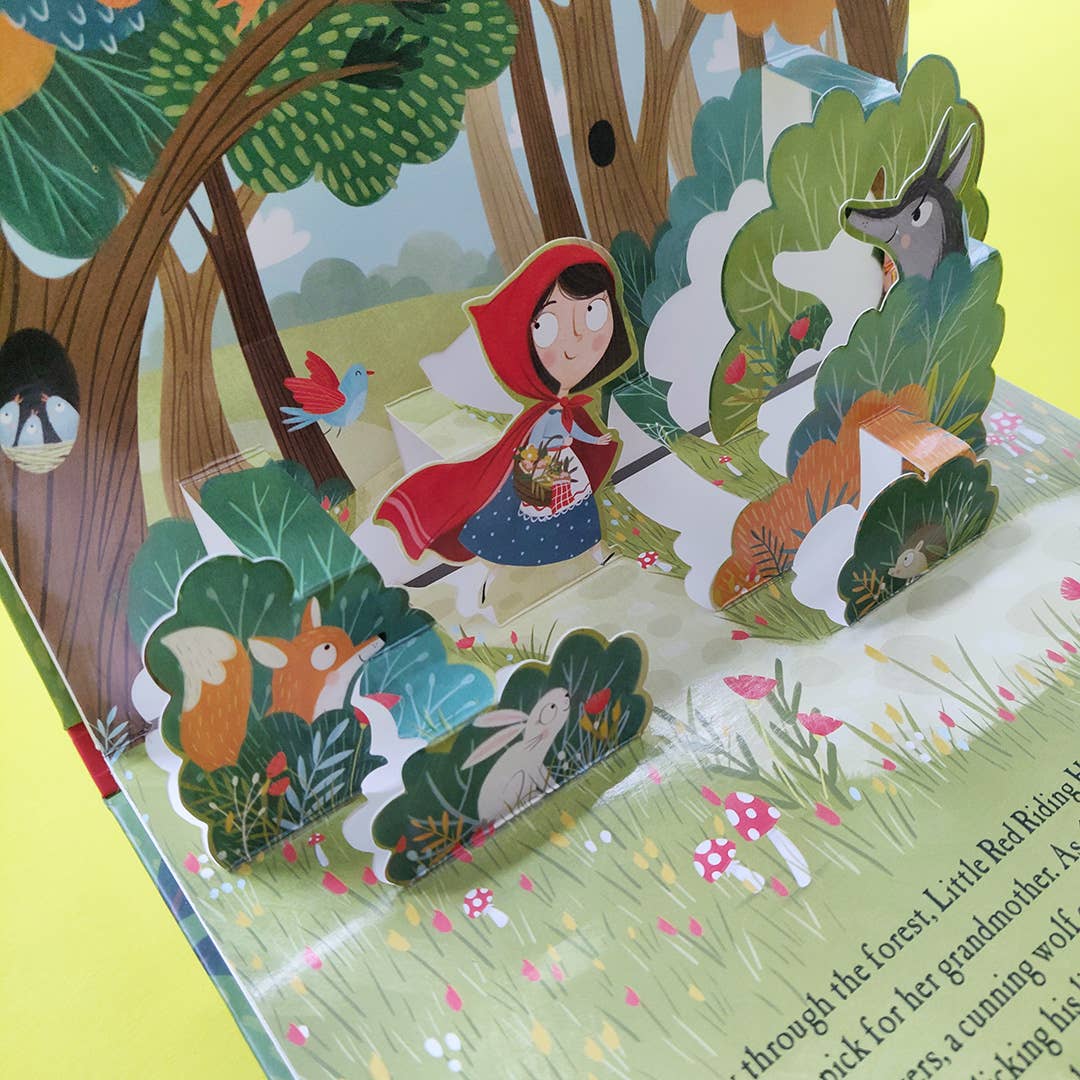 Little Red Riding Hood -Children’s Fairy Tale Pop-Up Book