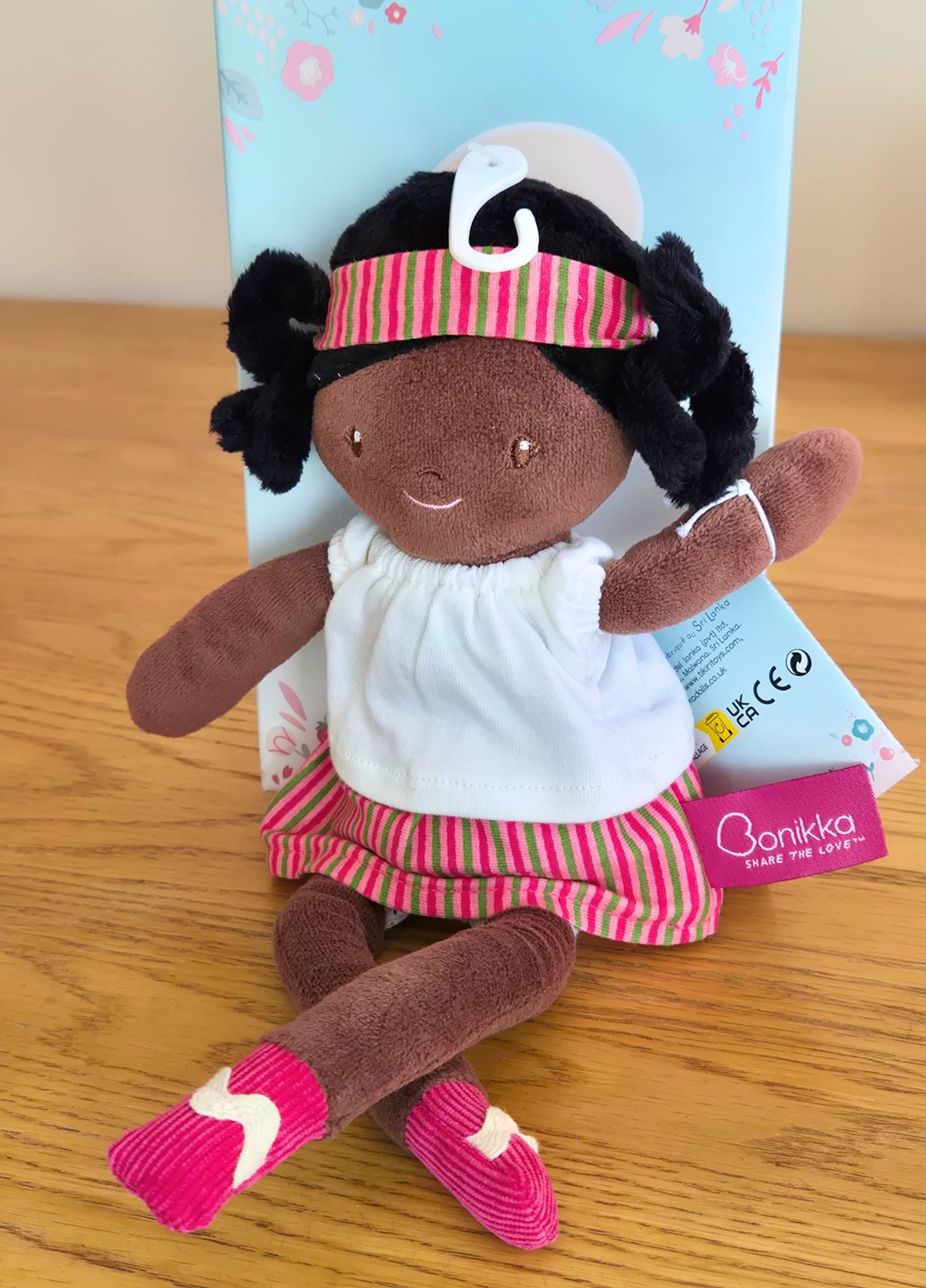 bonnika amy rag doll 30cm soft fabric baby doll