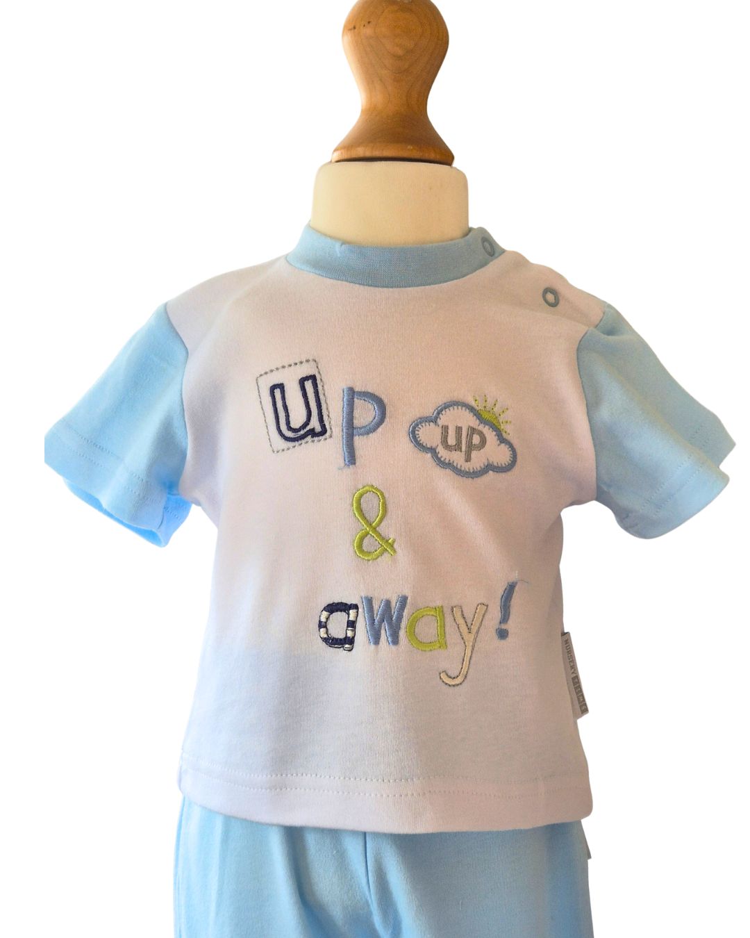 Baby boy gift outfit by Nursery Time