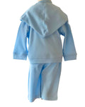 Baby boy 3 piece outfit with zip hoodie