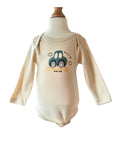 Boys green car outfit for babies
