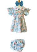 baby boutique floral dress outfit for girls