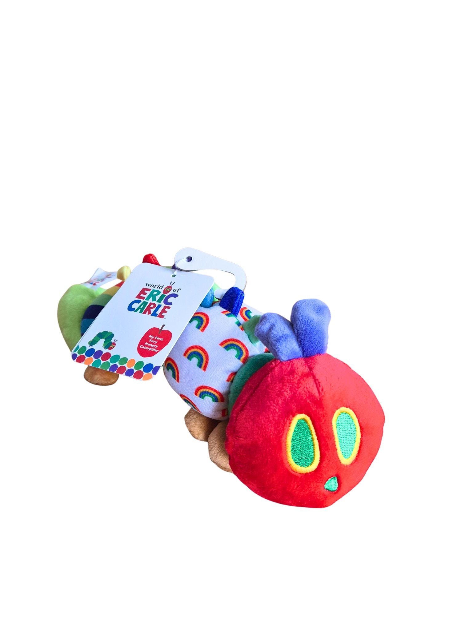 colourful caterpillar plush toy for newborn baby