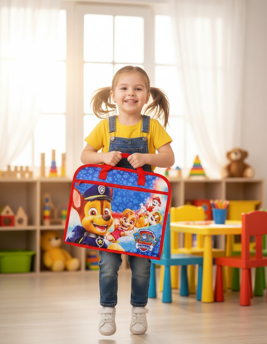 Paw Patrol zip book bag