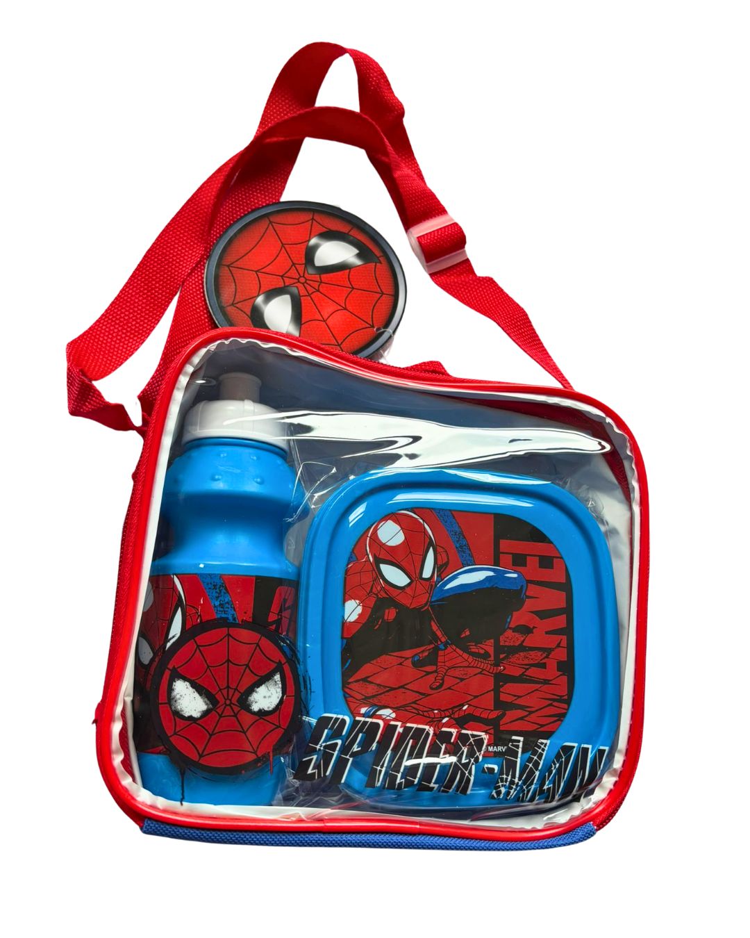 Spiderman lunch bag with name