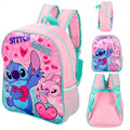 Personalised Stitch and Angel backpack