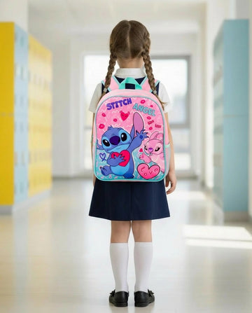 Stitch and Angel school bag