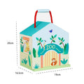 Wooden Zoo with Animals