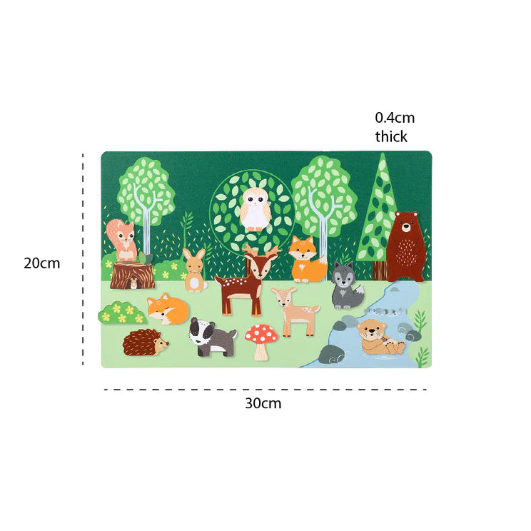 Woodland Magnetic Toy for Toddlers
