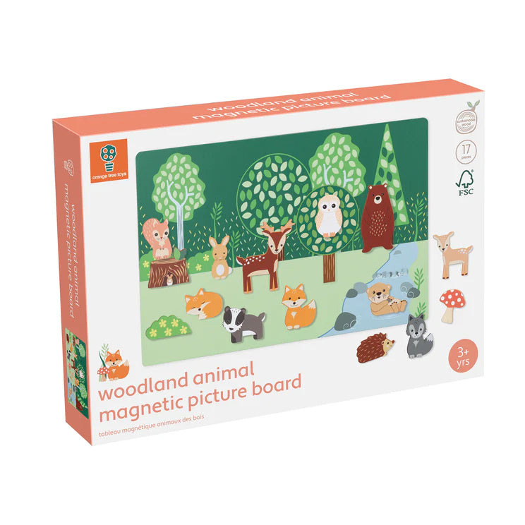 Magnetic Woodland Scene Board