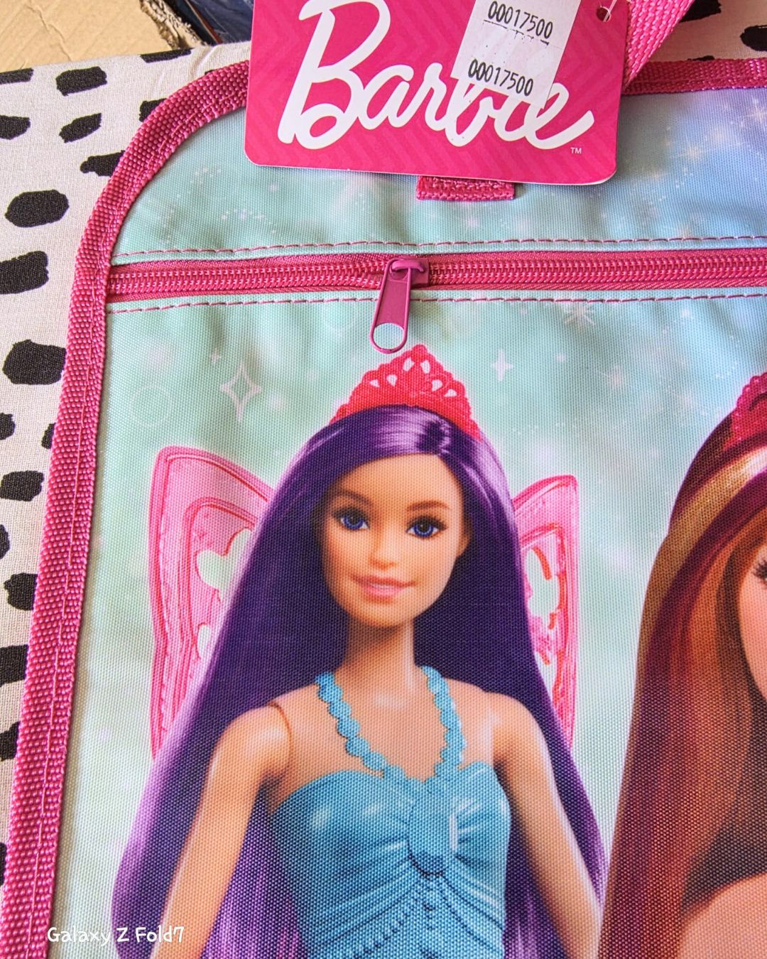 Personalised girls school book bag