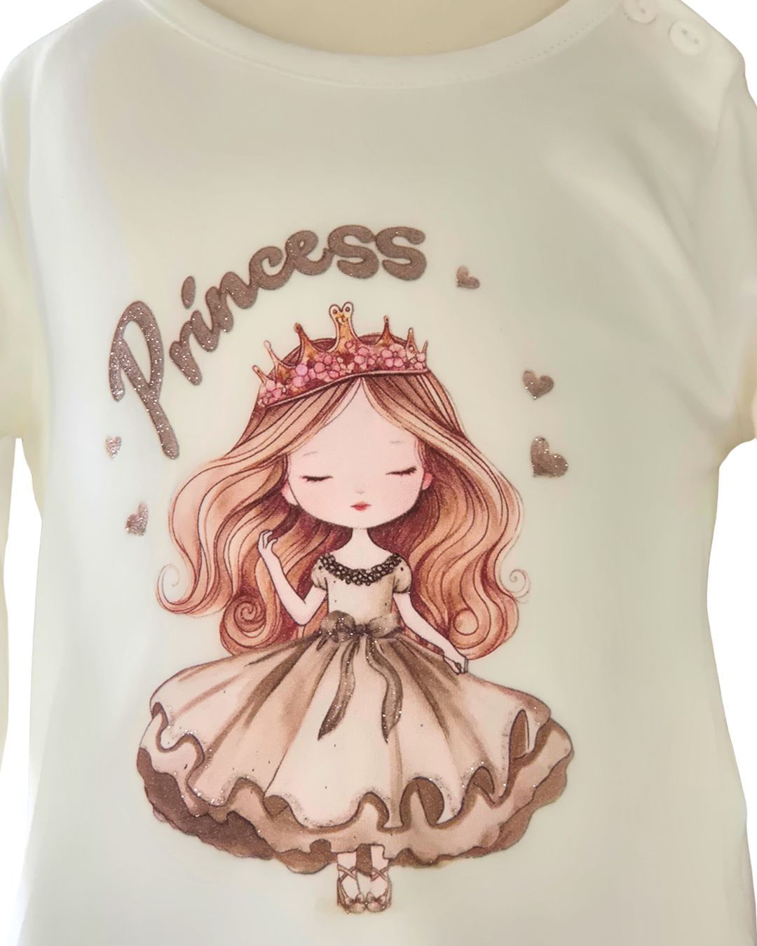 Girls princess outfit with ruffle trousers and hoodie