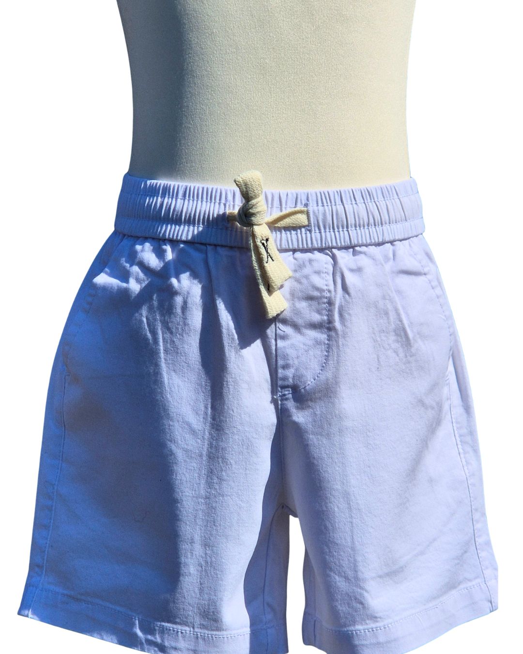 3 piece boys holiday outfit with blue tropical print