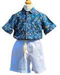 Boys smart casual summer set with collared shirt
