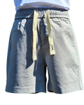 Boys summer holiday outfit with grey.stone shorts