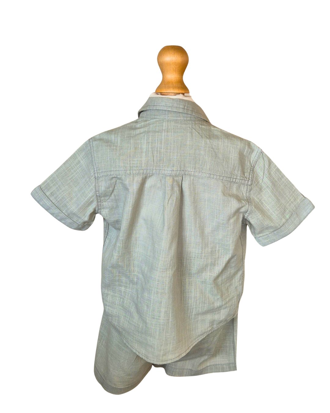 Boys smart stone outfit for parties and holidays
