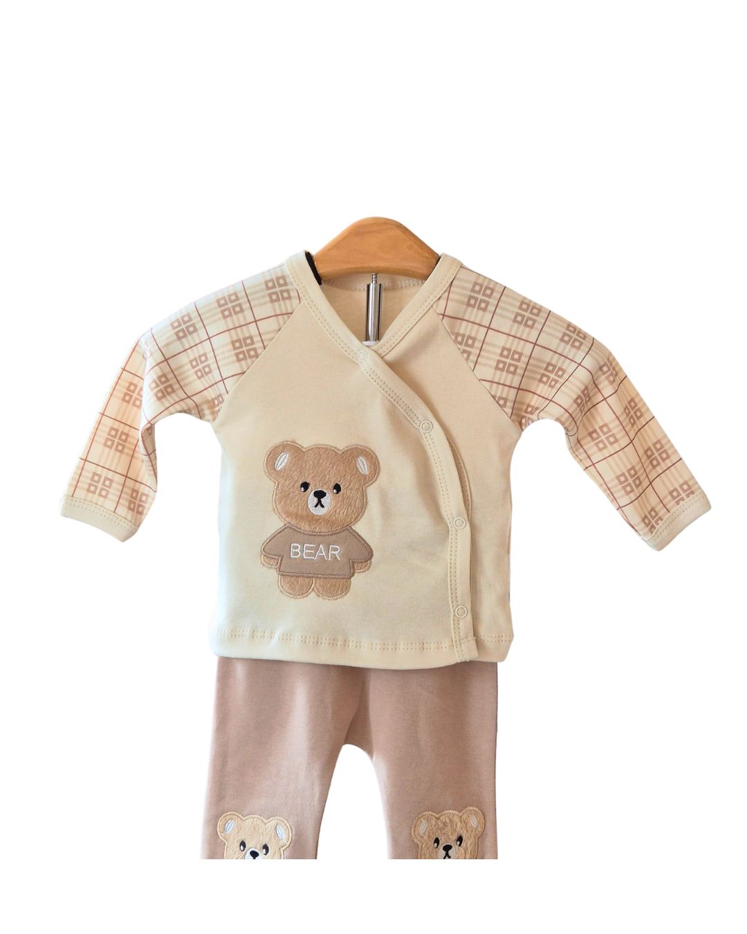 Boys teddy bear outfit 0-3 months