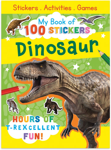 My Book of 100 Stickers – Dinosaurs Activity Book