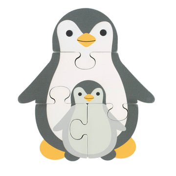 Orange Tree Toys Penguin Puzzle | Wooden Toddler Jigsaw