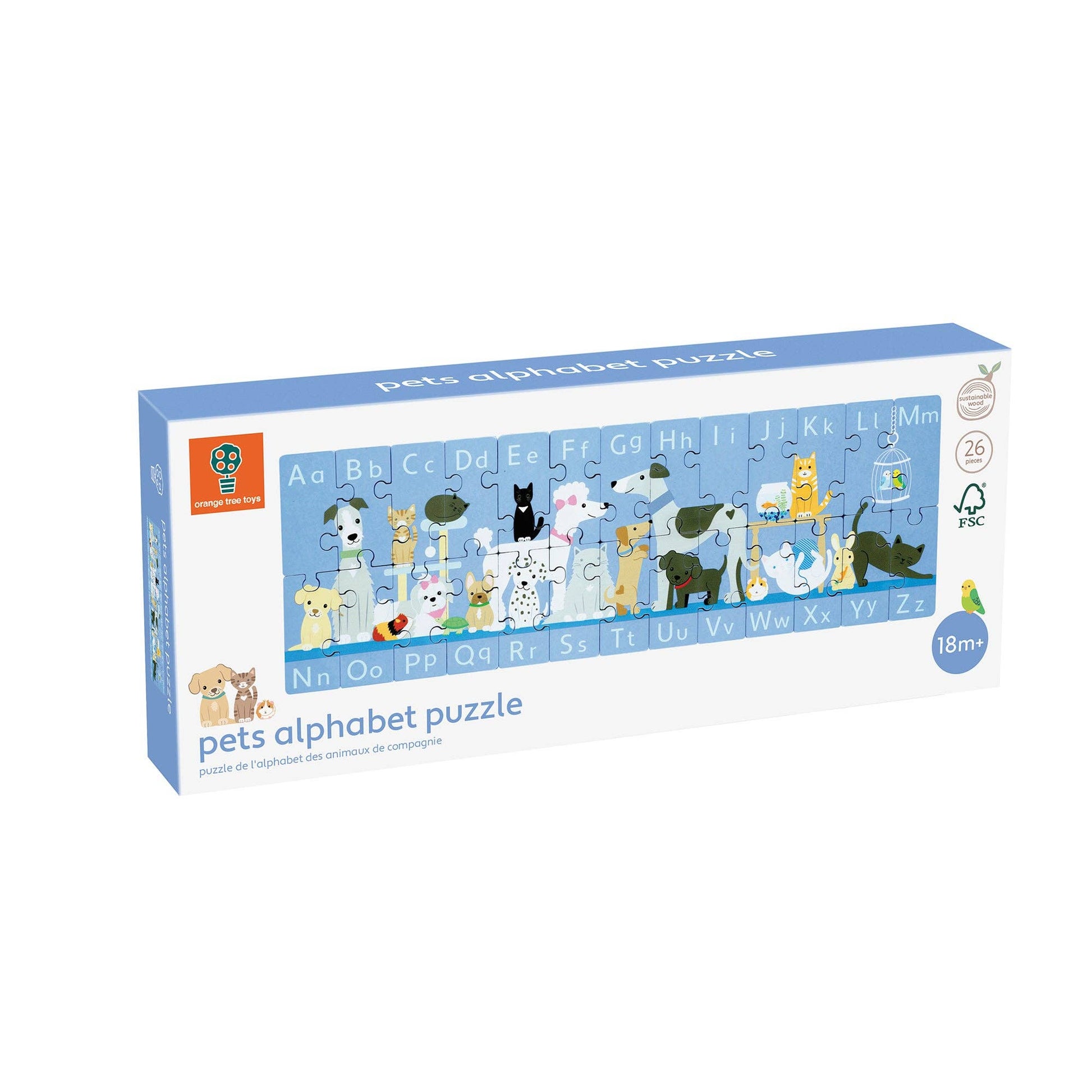 ABC Wooden Jigsaw for Toddlers