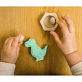 Dinosaur playset for preschool children