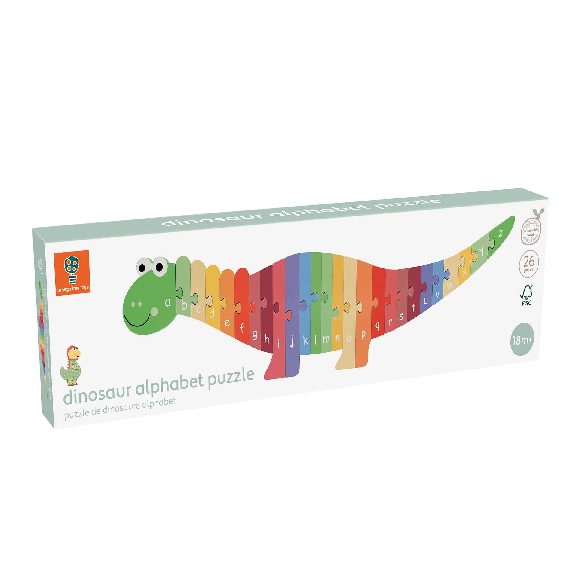 Large dinosaur jigsaw alphabet puzzle