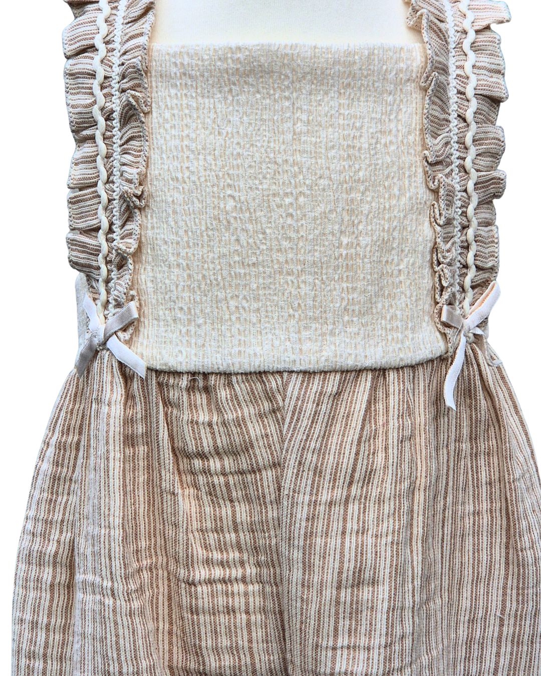 Baby girls boutique neutral outfit