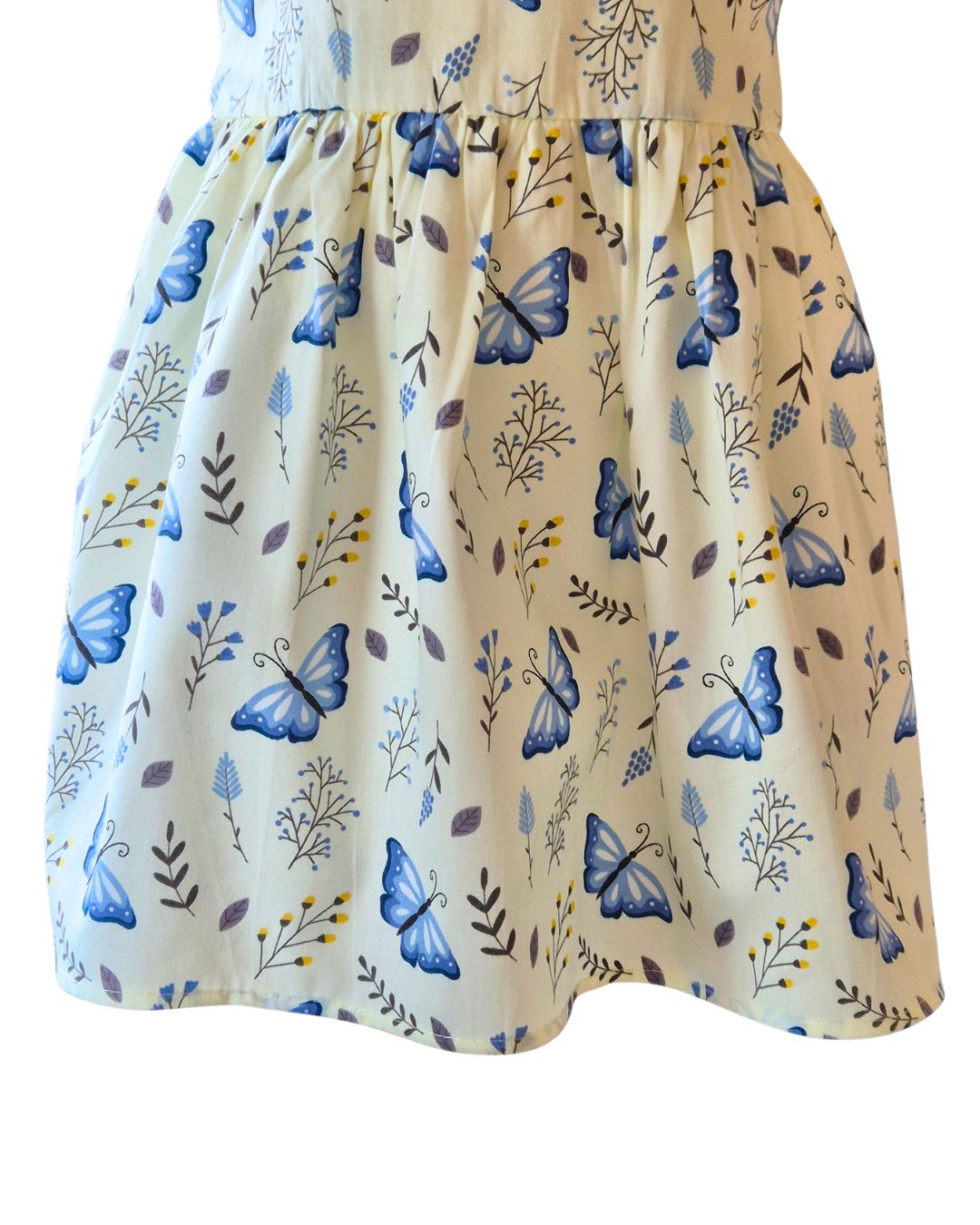 Twirl dress for girls with cap sleeves and full skirt