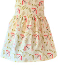 Twirl dress for girls with cap sleeves and full skirt