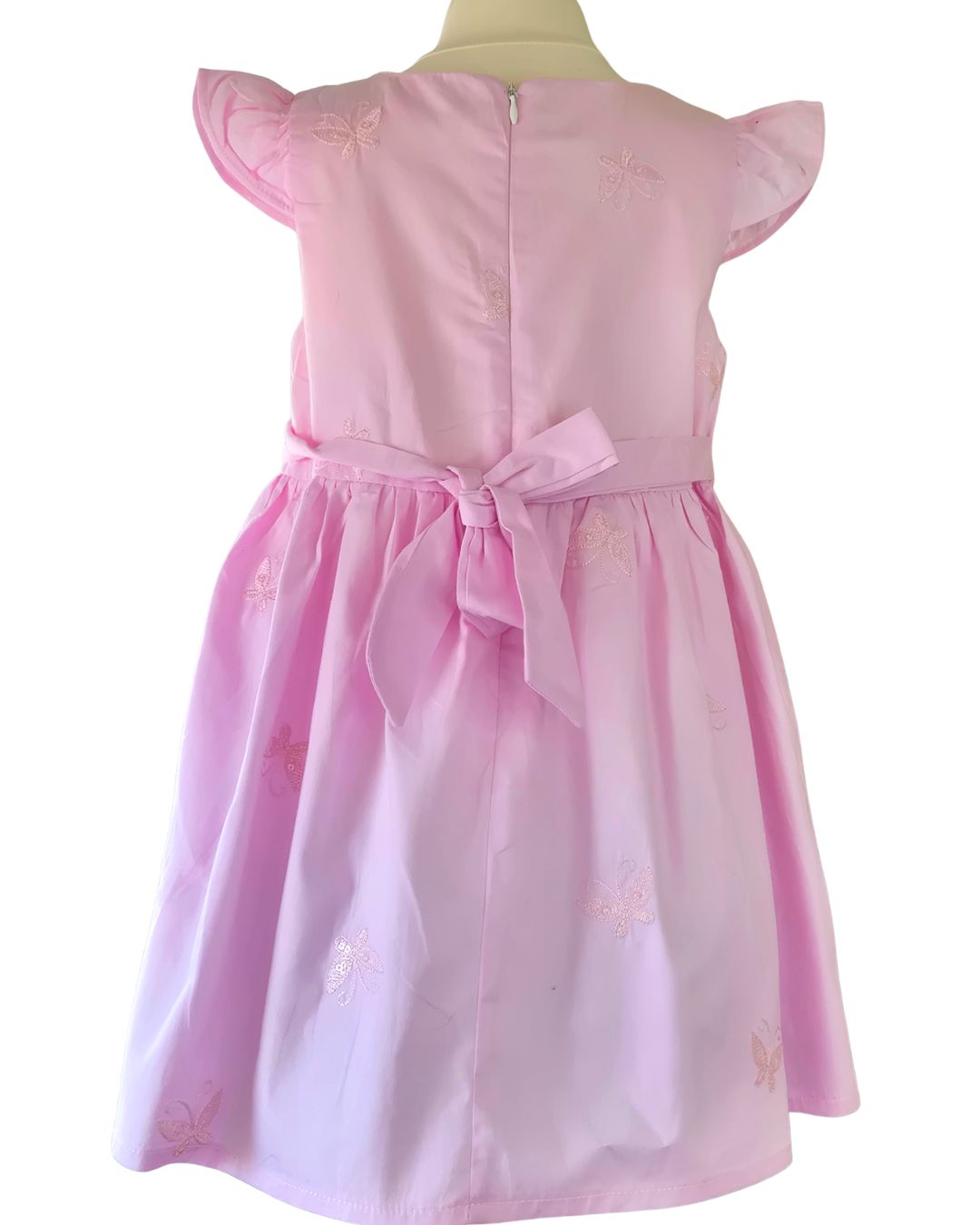 Girls pink dress age 2 to 7 years