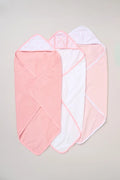 Baby bath towel set gift newborn girl