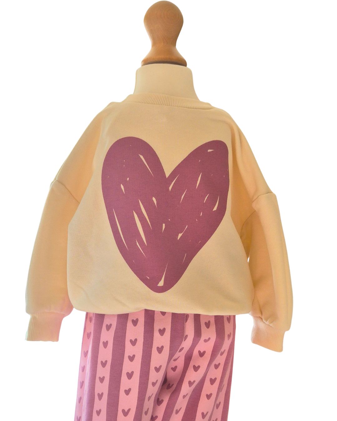 Baby Girl Heart Outfit
