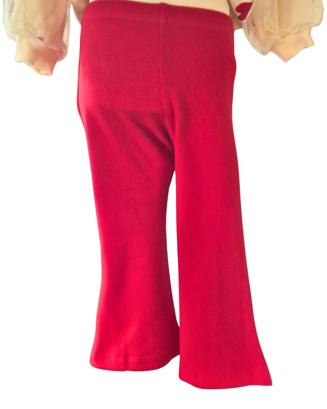 Girls flared leggings outfit