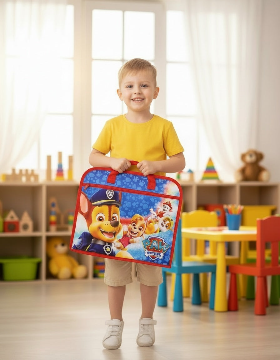 Paw Patrol zip book bag