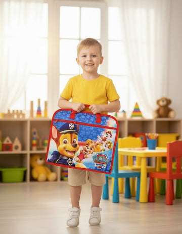 Paw Patrol zip book bag