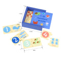 Wooden Sea Life Number Puzzle