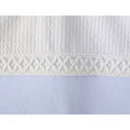Sky blue and ivory baby grow