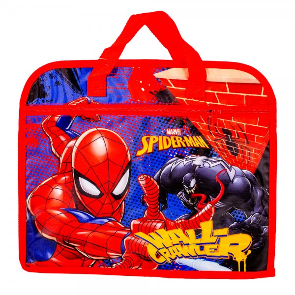 Personalised Spiderman book bag